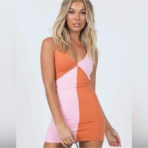 Princess Polly Mini Dress 🧡💗